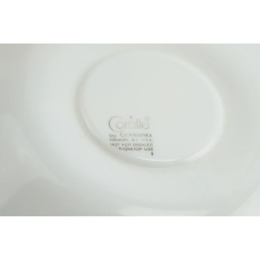 Corning Corelle Tea Cup & Saucer 8pc Set Crazy Daisy Spring‎ Blossom VGC